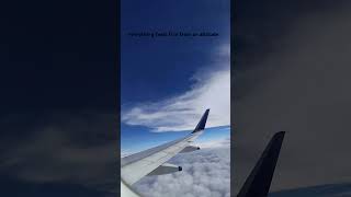 when all your problems could be solved with that just one cloud view. #travel #clouds #sky