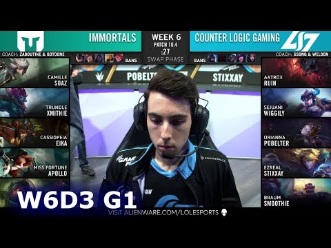 Immortals vs CLG | Week 6 Day 3 S10 LCS Spring 2020 | IMT vs CLG W6D3