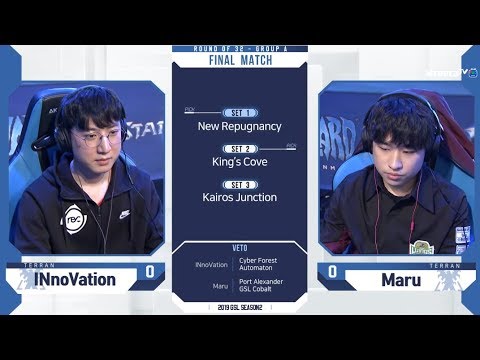 [2019 GSL S2] Ro.32 Group A Match5 Maru vs INnoVation