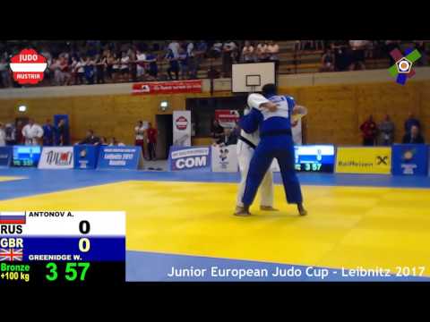 ANTONOV, Alexander (RUS) vs GREENIDGE, Wesley (GBR) - Bronze +100kg
