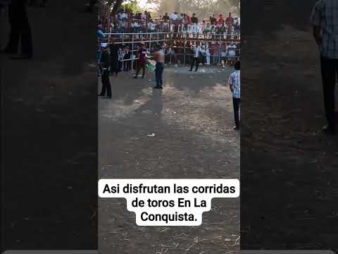 Disfrurando las fiestas patronales de La Conquista.