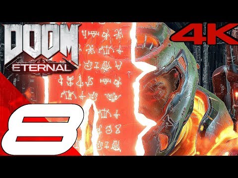 DOOM ETERNAL - Gameplay Walkthrough Part 8 - Taras Nabad (4K 60FPS ULTRA) Full Game
