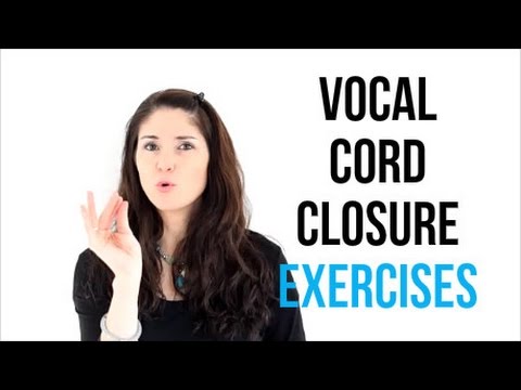 Freya's Singing Tips: Vocal Cord Closure Exercises