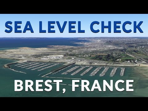 Sea Level Check - Brest, France