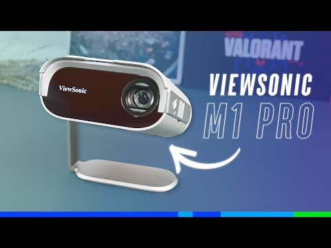 Máy chiếu mini quá đẹp, chiếu ra 100inch | Viewsonic M1 Pro