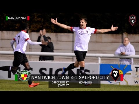 Nantwich Town 2-1 Salford City - The FA Trophy First Round 30.10.15