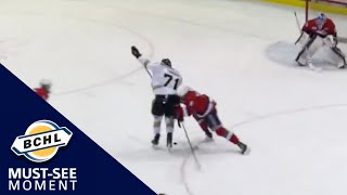 Must See Moment: Matteo Turrin beats the defence with a dangle and scores