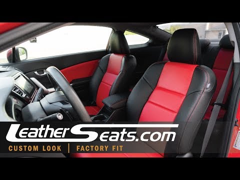 2014 - 2015 Honda Civic Custom Leather Interior Upholstery Kit - LeatherSeats.com