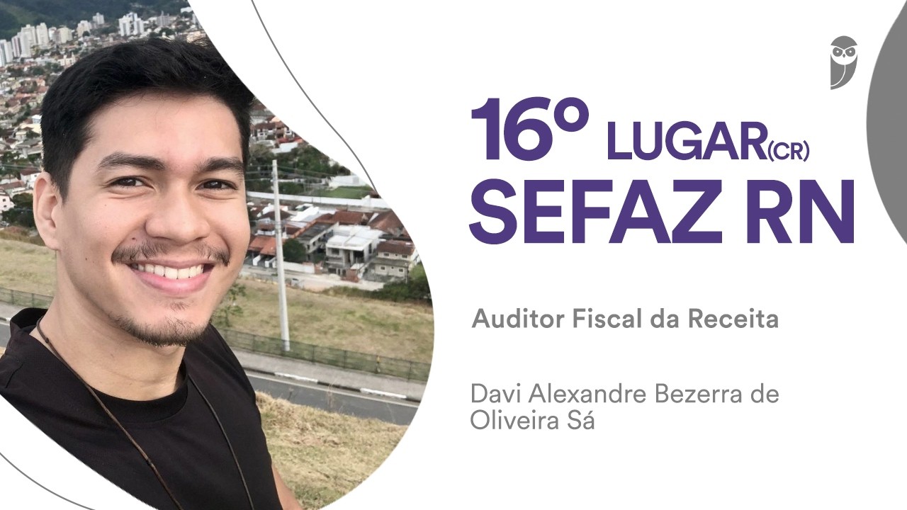 Conheça o Davi Sá e veja porque a distância da família foi uma estratégia na sua aprovação
