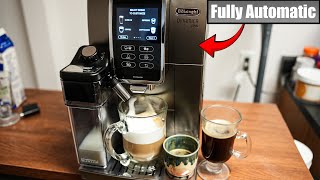 Testing 3 Drinks with the De'Longhi Dinamica Plus - A good Automatic latte