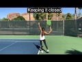How to Hit a Proper Tennis Serve: Slow Motion