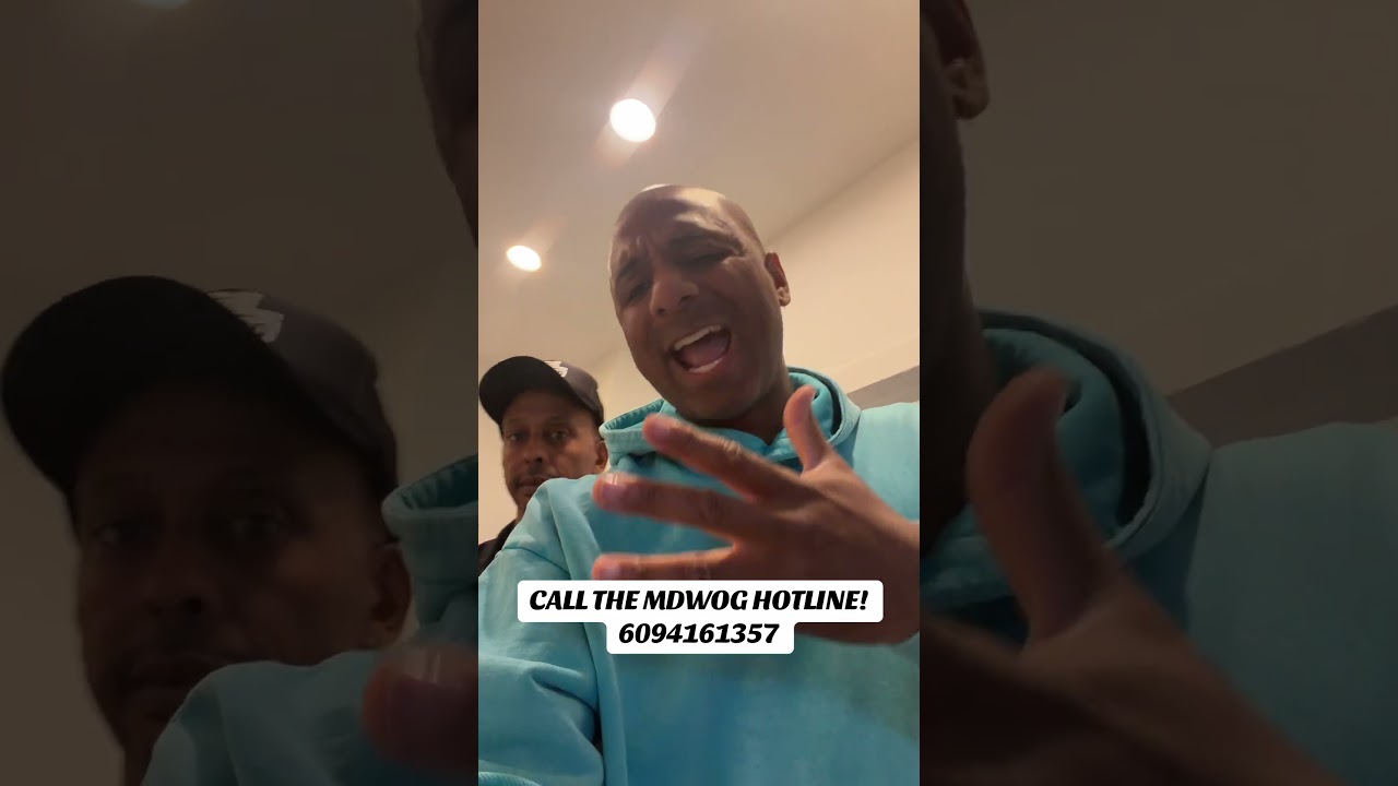 Call the MDWOG Hotline now! 6094161357