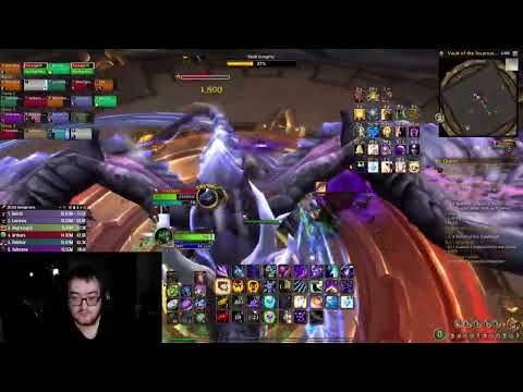 WoW Dragonflight: The Vault of Incarnates Raszageth The Storm-Eater (Normal) Shadow Priest PoV