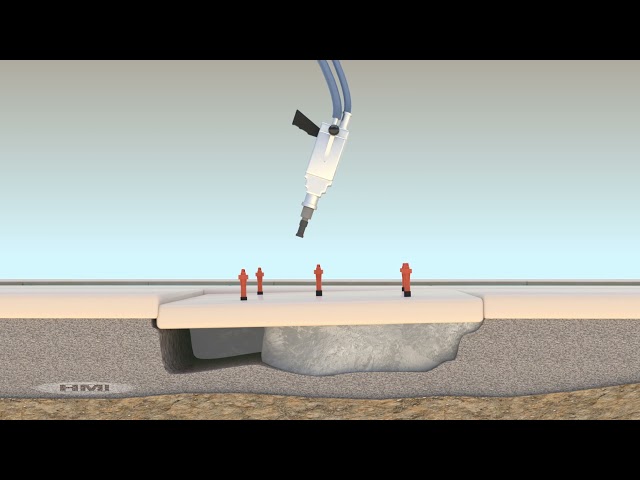 Pool Deck Concrete Lifting Animation