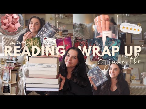 May reading wrap up & TBR JAR picks my June TBR 🫙📖💕