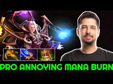 W33 [Invoker] Annoying Mana Burn Combo Beautiful Plays 7.23 Dota 2