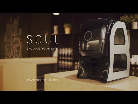 Video Zumex Soul. Easy to use, easy to clean