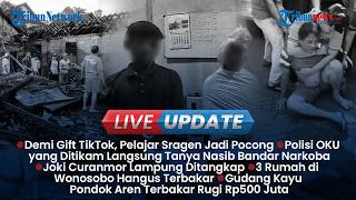 LIVE UPDATE SORE: Pria di Empat Lawang Tusuk Penyusup Rumah, Pelajar Jadi Pocong demi Gift Tiktok