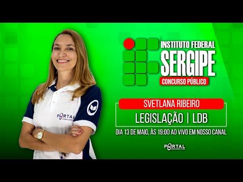 Concurso IFS DOCENTE: Legislação | LDB @CursosdoPortal