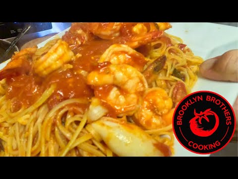 A Christmas Eve Favorite | Grandma’s Spicy Seafood Linguine