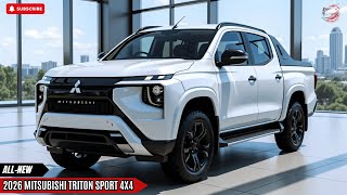 2026 Mitsubishi Triton Sport 4x4 - A True Off-Road Legend in the Making