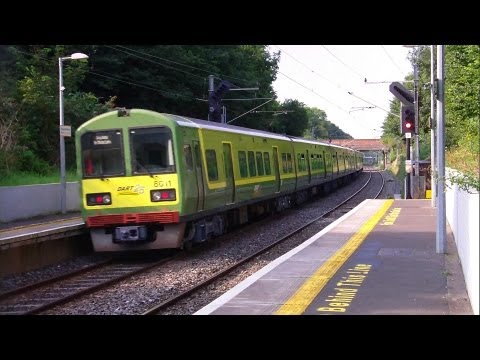 Dart Train number 8611 - Harmonstown Station, Dublin
