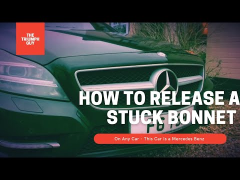 Stuck Bonnet, No Tools? No Problem!