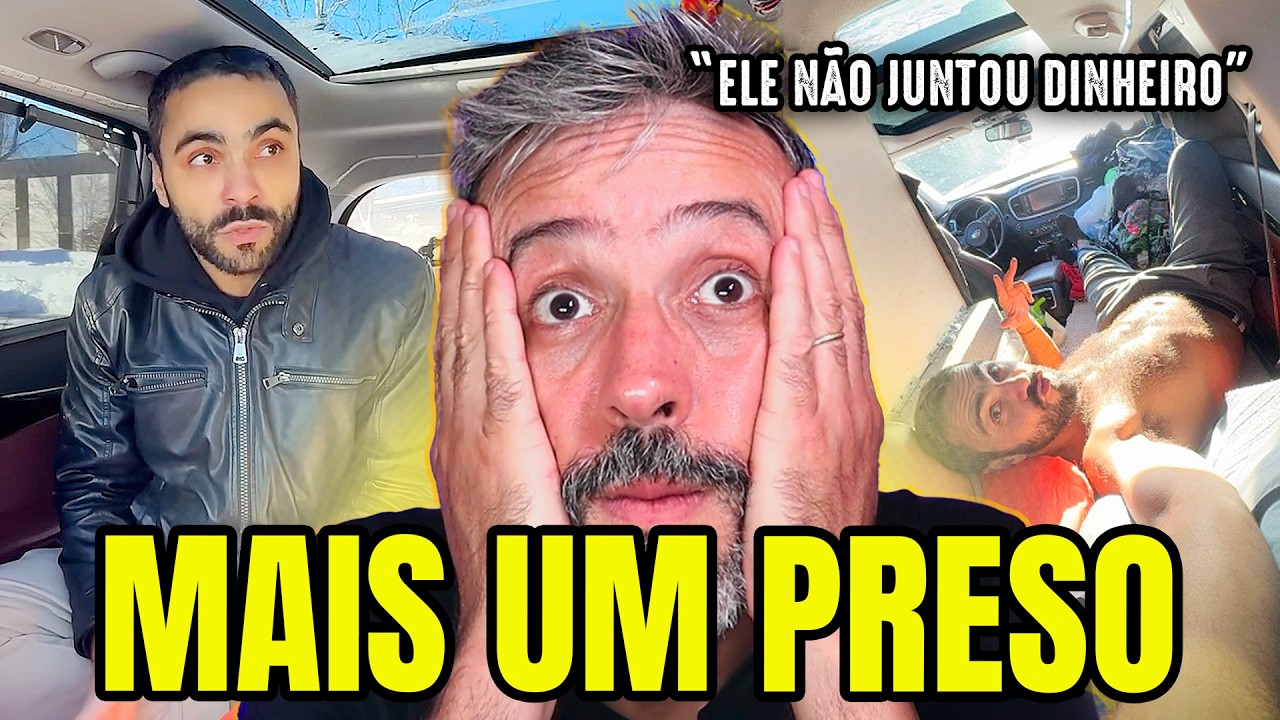 BRASILEIRO QUE MORA NO CARRO É PRESO PELO ICE NOS EUA