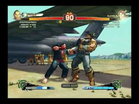 SSFIV AE (PC ver.) - STRIPFIGHTERIV [DAN] vs UGURY [T.HAWK]