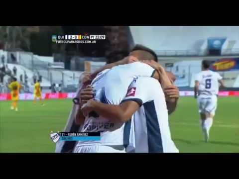 Gol de Rubén Ramírez Quilmes 2-0 Crucero del Norte