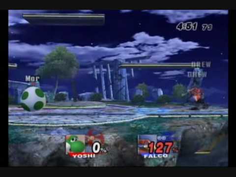 PBT08 ||| Mor (Yoshi) vs. DREW (Falco) - eighth final - Bo3 Fight 2 - referee fight