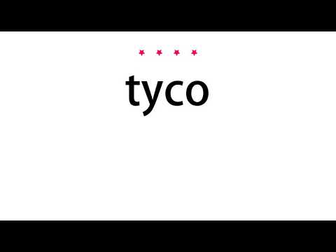 How to pronounce tyco - Vocab Today