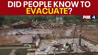 Texas Flooding: Were warnings sent when the flood began?