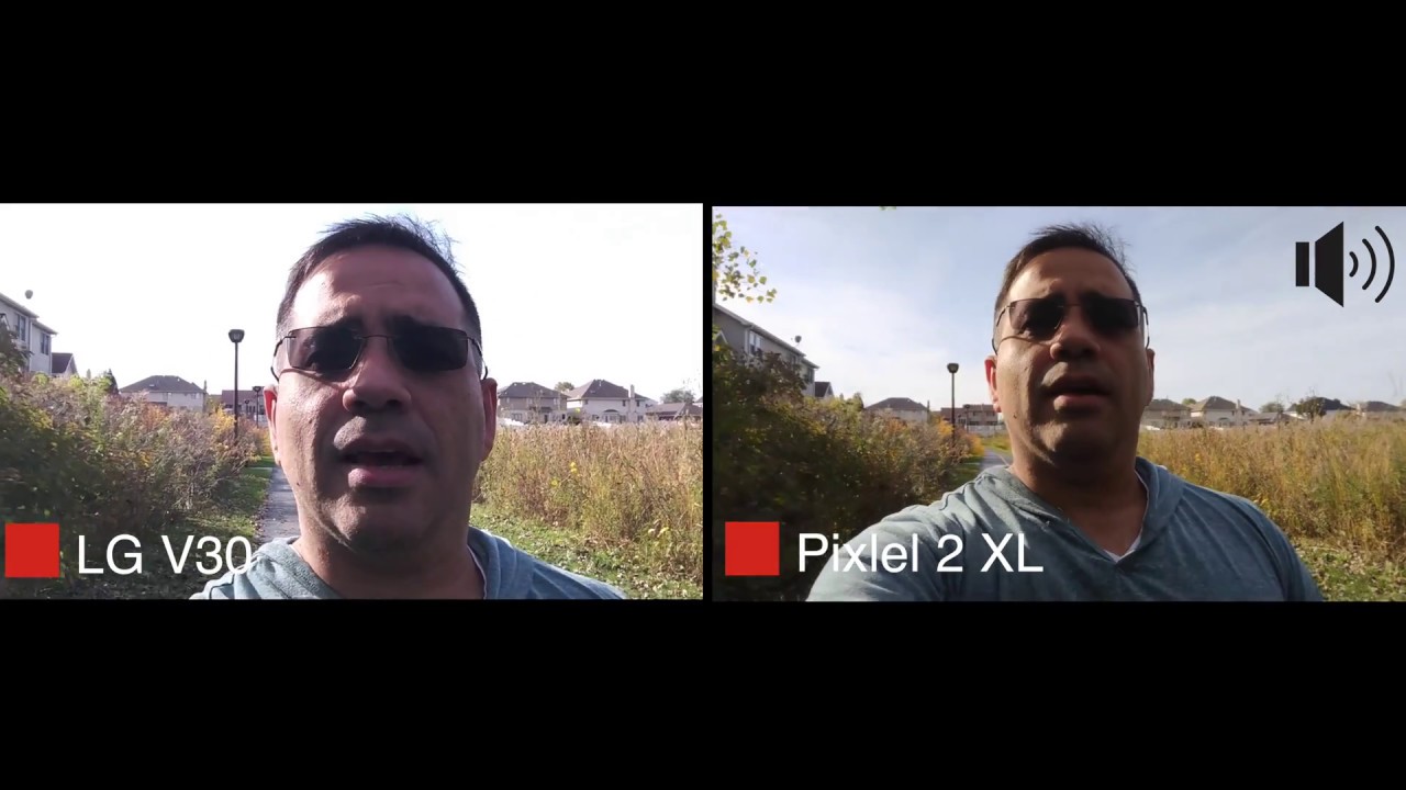 Google Pixel 2 XL vs LG V30 4k Camera Battle!