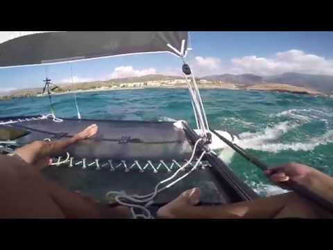 Catamaran session 10 06 2015 Me and Luis