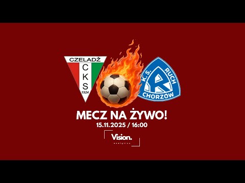 NA ŻYWO | CKS Czeladź vs. Ruch Chorzów II | V Liga Śląska