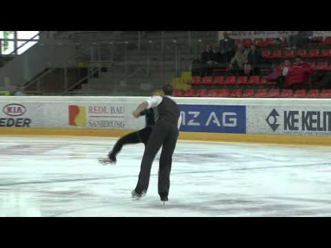 11 Julia LAVRENTIEVA / Yuri RUDYK (UKR) - ISU JGP Austria 2012 Junior Pairs Short Program