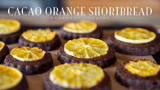 I enjoy your videoGreat shoot ❤🎉 - Cacao Orange Shortbread ☆ カカオオレンジショートブレッドの作り方