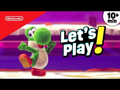 Let’s Play Yoshi’s Crafted World: Gameplay For Kids 🥰 🎮 | @playnintendo
