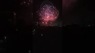 直方花火2024　　4倍スローで撮影してみた