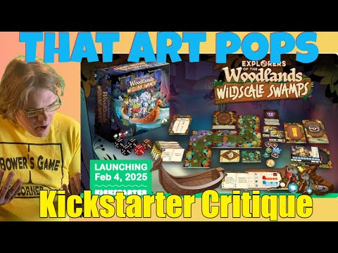 Wildscale Swamps: Expansion for Explorers of the Woodlands! - Kickstarter Critique Review