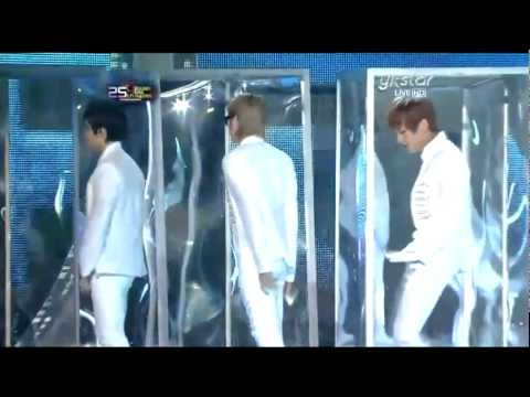 101209 Super Junior - Sorry Sorry + BONAMANA (Special Stage) @ Golden Disk Award