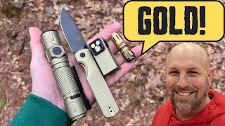 My New GOLD EDC (Everyday Carry)