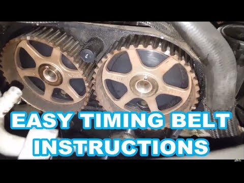 CHRYSLER PT CRUISER TIMING BELT REPLACEMENT Dodge Neon replace water pump