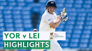 Harry Brook Scores 100 off 69 Balls | Yorkshire v Leicestershire | Vitality County Championship 2024