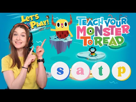 Let's Play with Tora | Phonics s, a, t, p | Teach Your Monster to Read