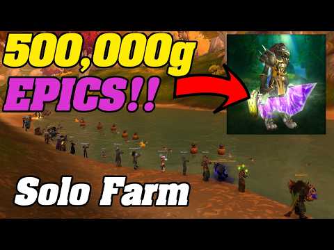 *NEW* EPIC FARM! Midnight SOLO Goldfarm