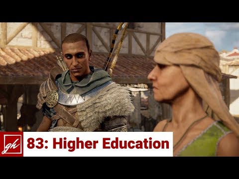 Assassin's Creed Origins Pt 83 Higher Education