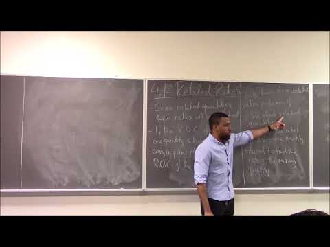 Math 1109 Lecture 26 - Related Rates