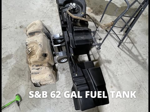 S&B 62 Gal Fuel Tank Install 01-10 Duramax